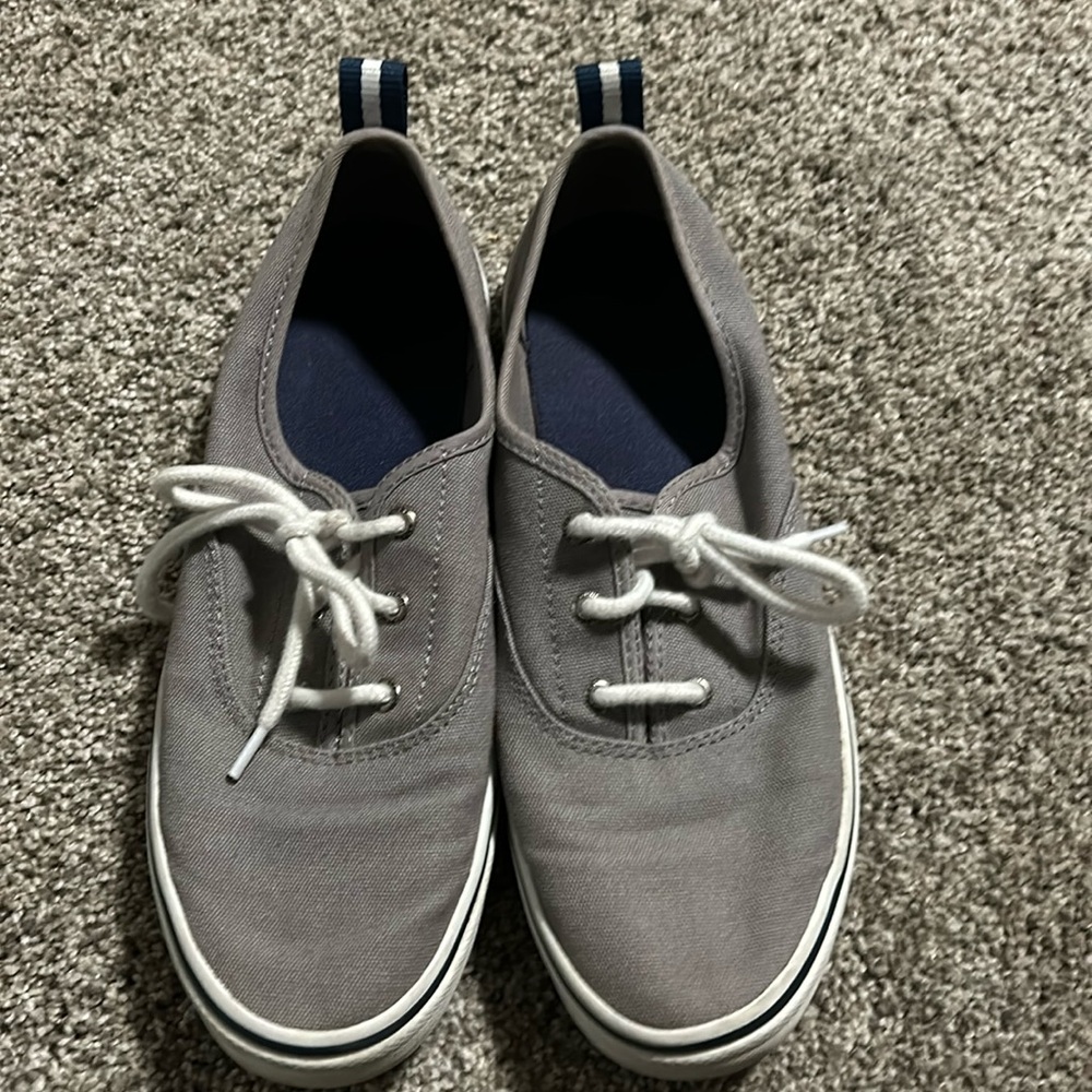 Sperry women’s 8.5 gray boat shoe